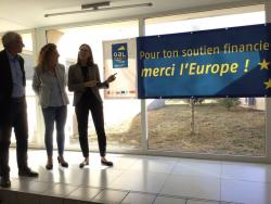Déplacement d'Amélie de montchalin dans l'Hérault : "l'Europe du concret"
