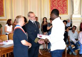 Cérémonie de naturalisation et de déclaration de nationalité française à la préfecture de l'Hérault 