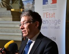 Déplacement dans l'Hérault de M.Emmanuel BARBE Délégué Interministériel à la Sécurité Routière