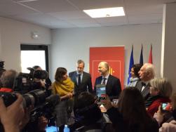 Déplacement de Pierre Moscovici, commissaire européen 