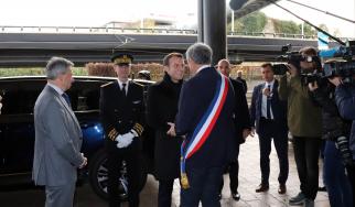 Déplacement du Président de la République, Emmanuel Macron, aux Assises de l'économie de la mer