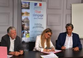 La sous-préfète de Lodève signe la convention (phase 2) du contrat de rivière du bassin de l'Hérault