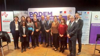 Le préfet lance aux cotés du maire de Montpellier "la Fabrique à Entreprendre" de la Mosson